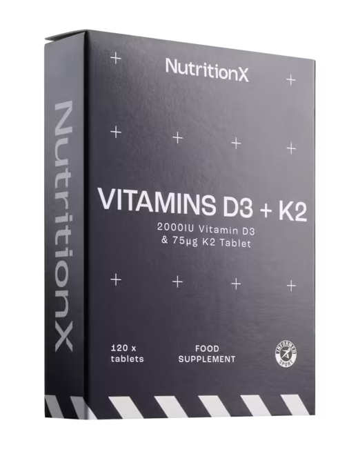 Vitamin D3 + K2 2000IU 120 tabs